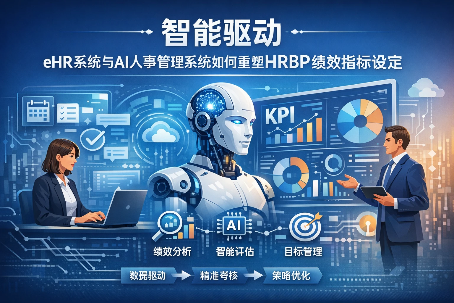 智能驱动:eHR系统与AI人事管理系统如何重塑HRBP绩效指标设定