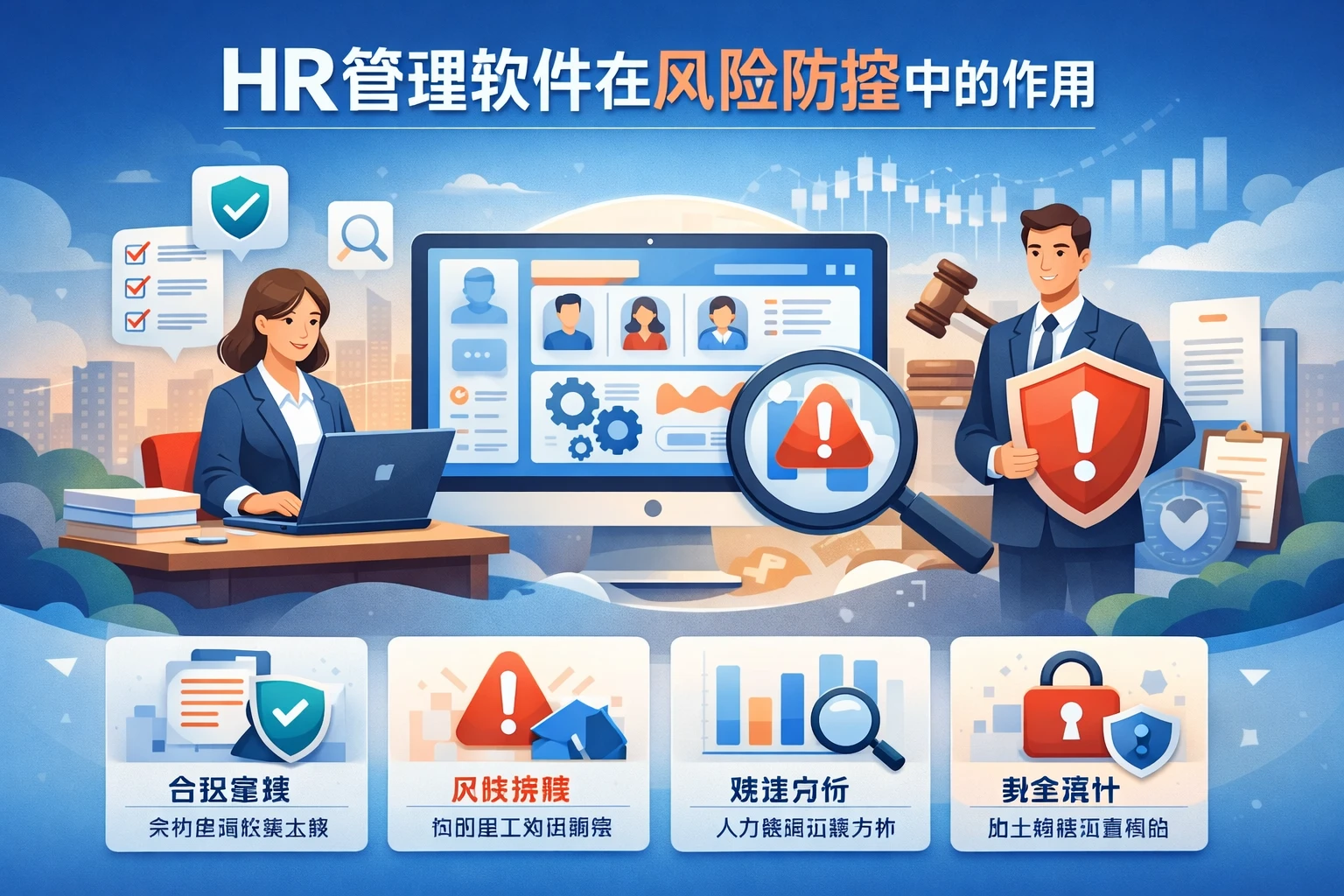 HR管理软件在风险防控中的作用