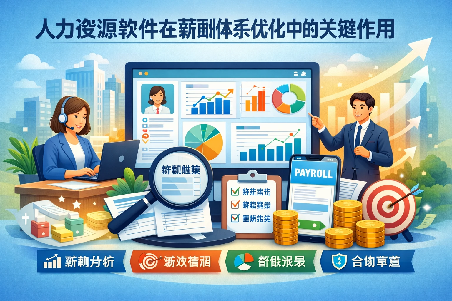 人力资源软件在薪酬体系优化中的关键作用