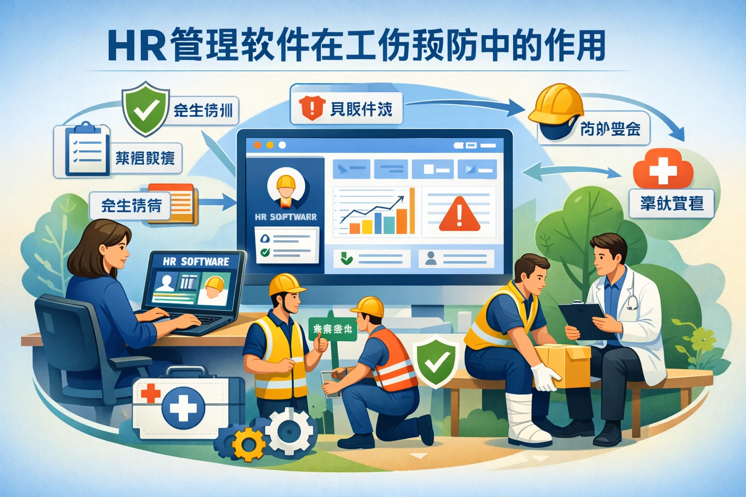 HR管理软件在工伤预防中的作用