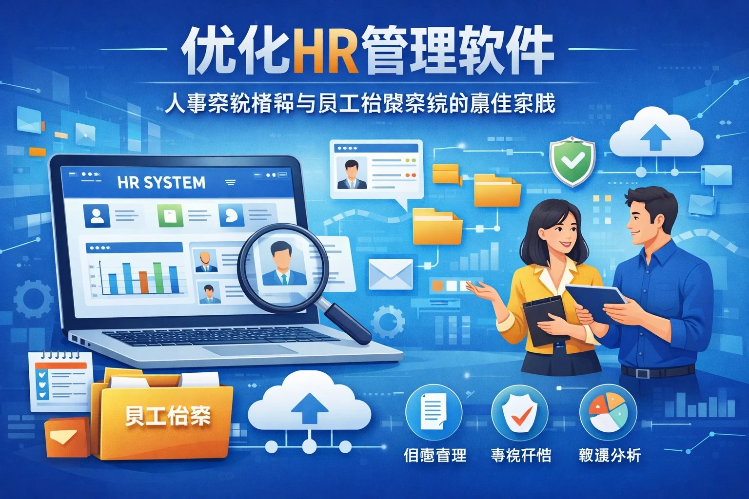 优化HR管理软件：人事系统推荐与员工档案系统的最佳实践