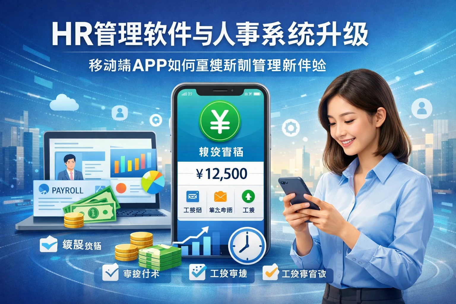 HR管理软件与人事系统升级：移动端APP如何重塑薪酬管理新体验