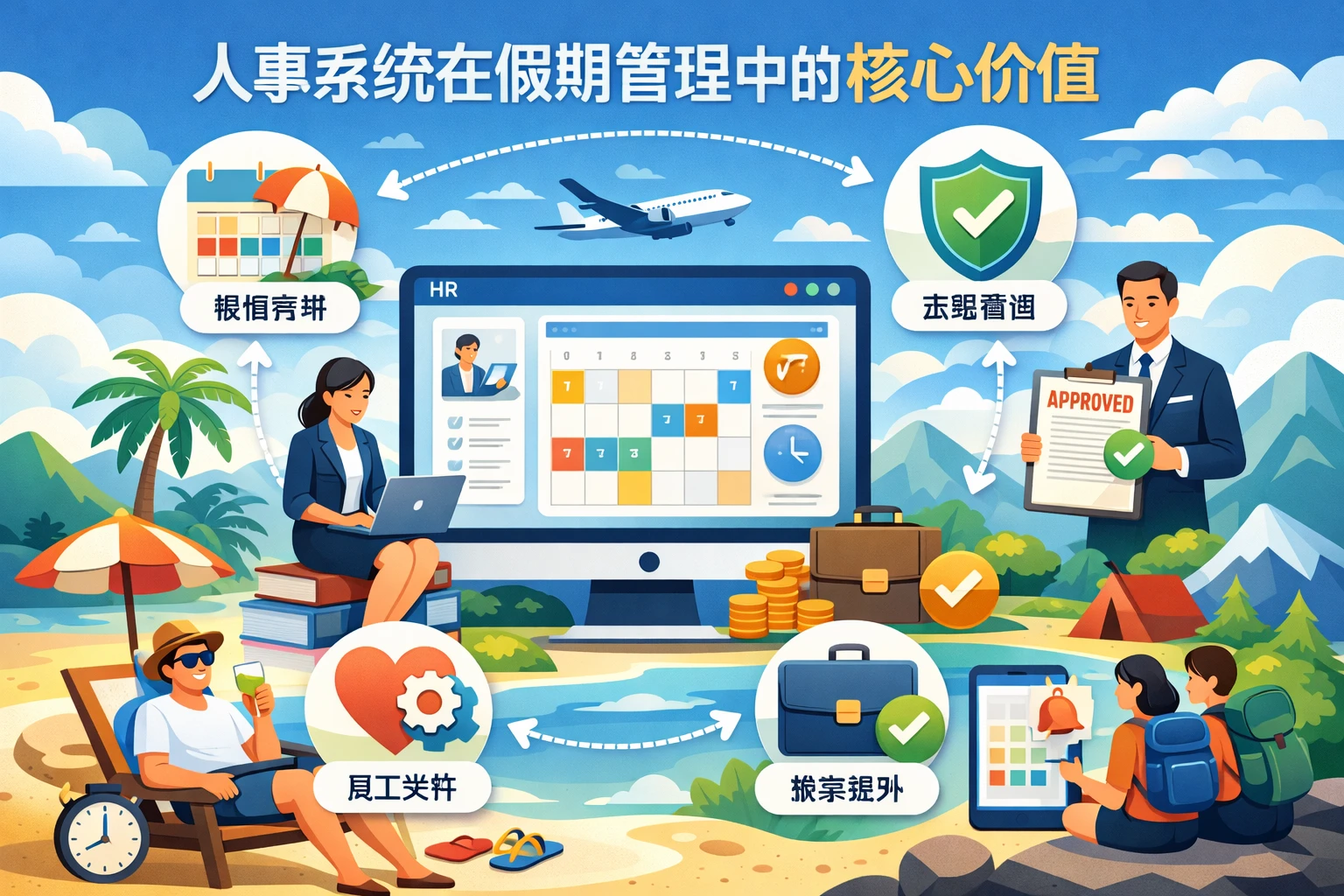 人事系统在假期管理中的核心价值