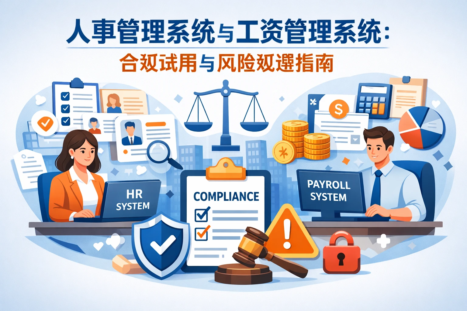 人事管理系统与工资管理系统：合规试用与风险规避指南