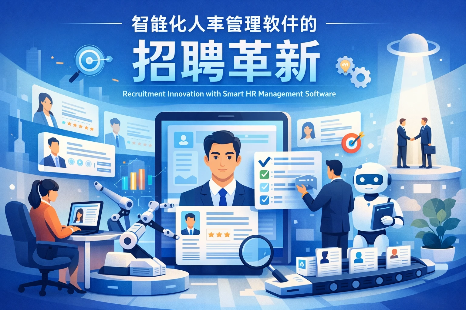 智能化人事管理软件的招聘革新