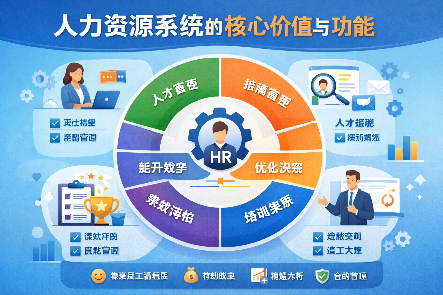 人力资源系统的核心价值与功能