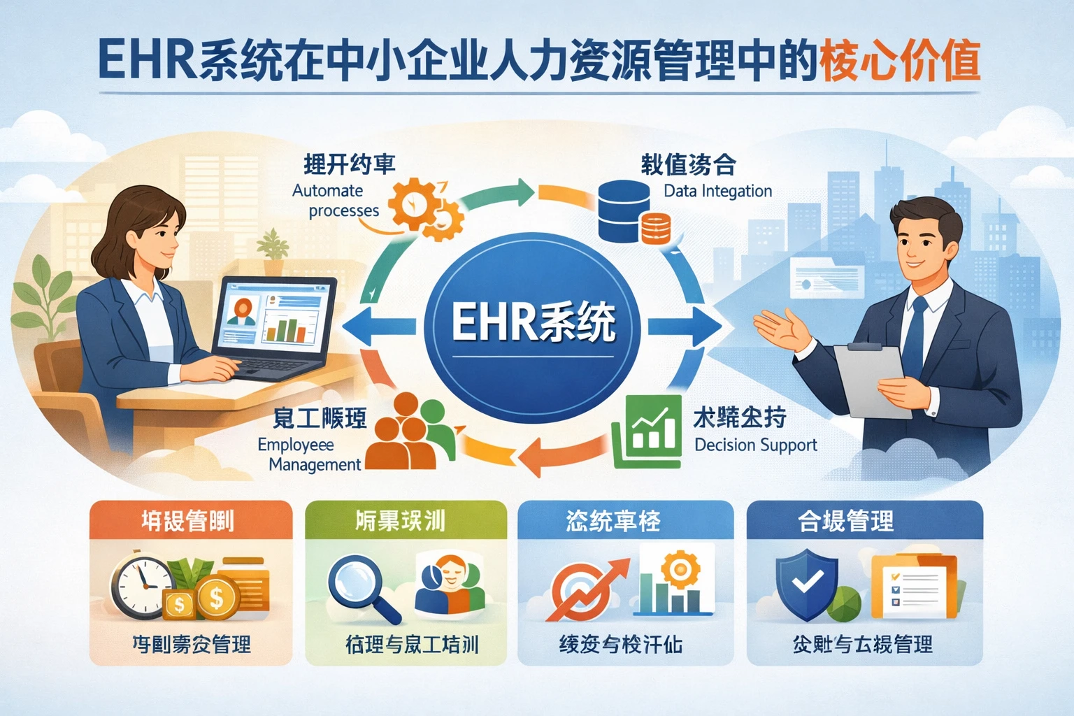 EHR系统在中小企业人力资源管理中的核心价值