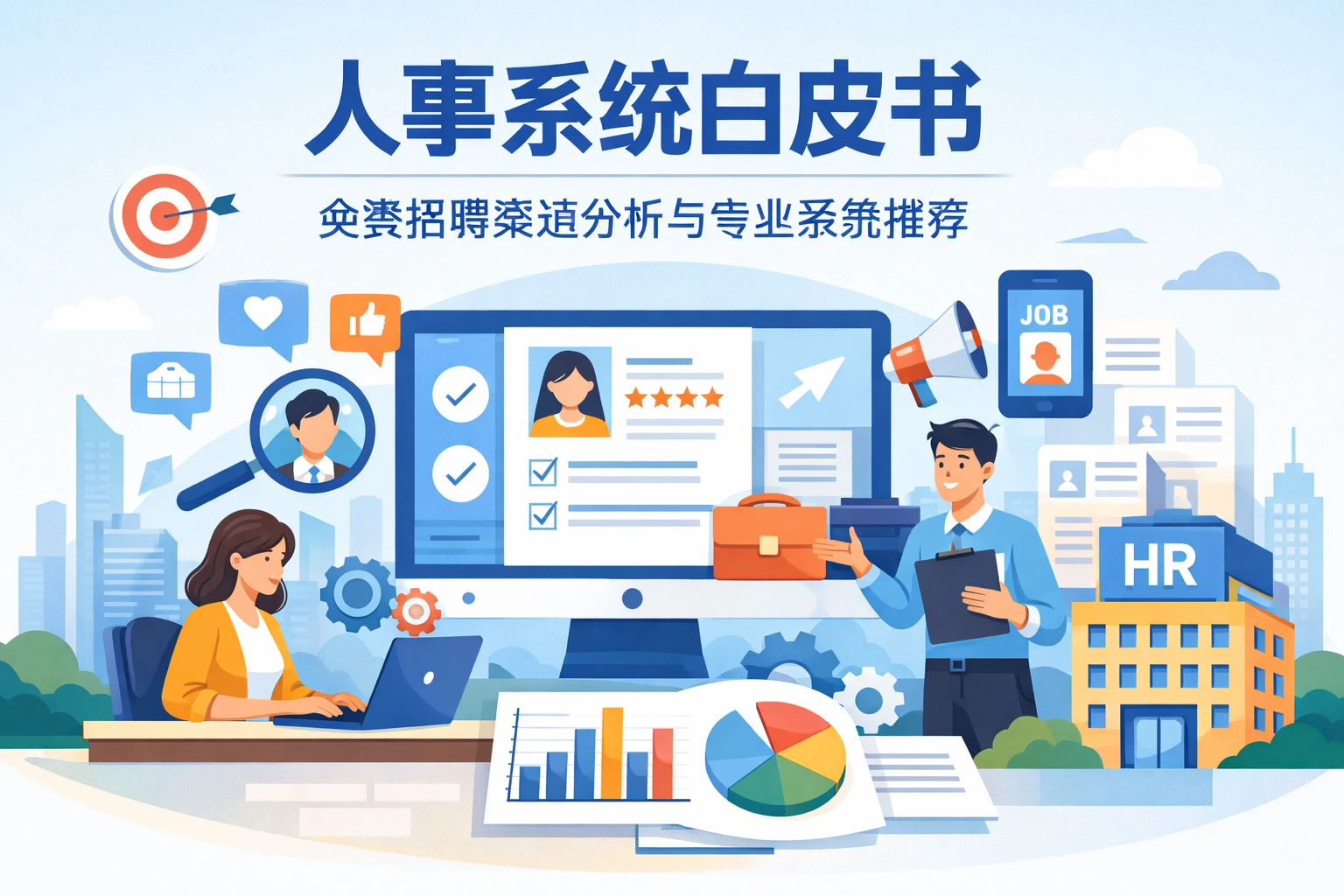 人事系统白皮书：免费招聘渠道分析与专业系统推荐