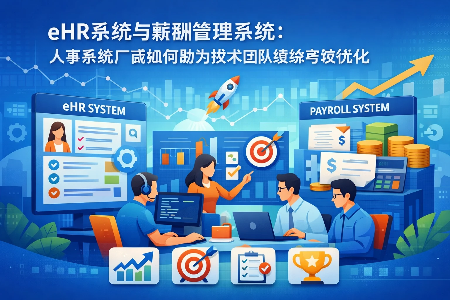 eHR系统与薪酬管理系统：人事系统厂商如何助力技术团队绩效考核优化