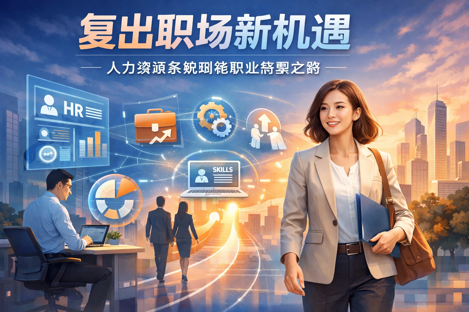 复出职场新机遇：人力资源系统赋能职业转型之路