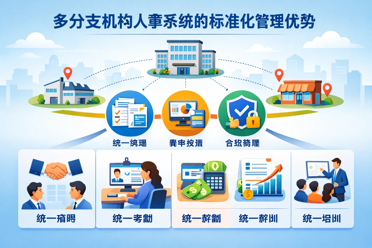 多分支机构人事系统的标准化管理优势