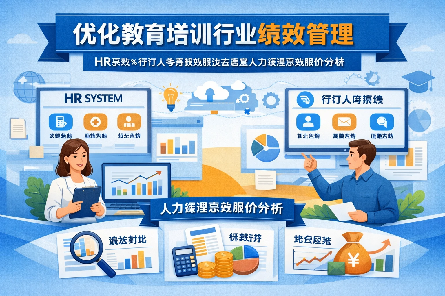优化教育培训行业绩效管理:HR系统与钉钉人事系统的解决方案及人力资源系统报价分析