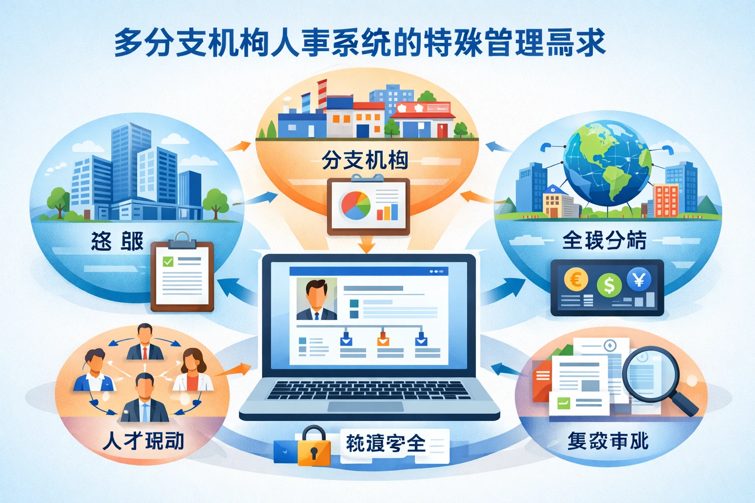 多分支机构人事系统的特殊管理需求