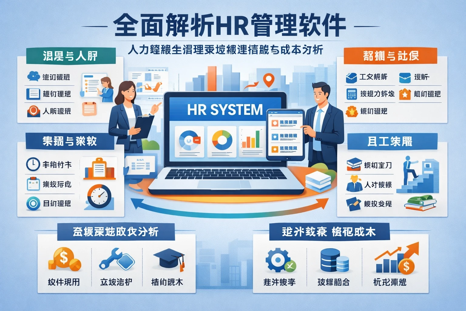 全面解析HR管理软件：人力资源全流程系统搭建指南与成本分析