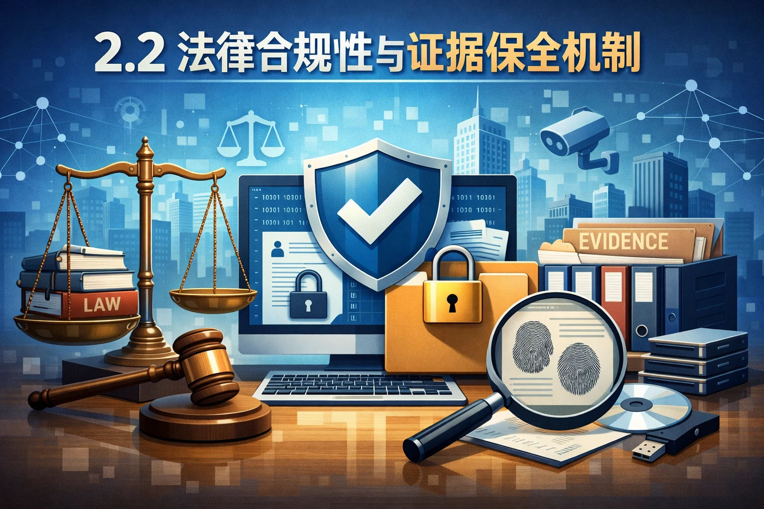 2.2 法律合规性与证据保全机制