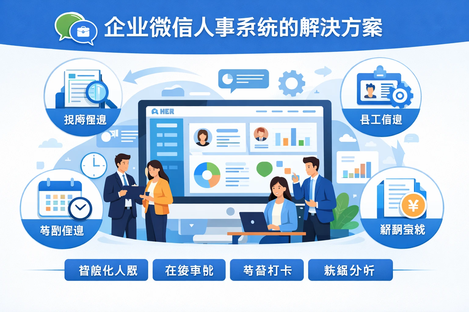企业微信人事系统的解决方案