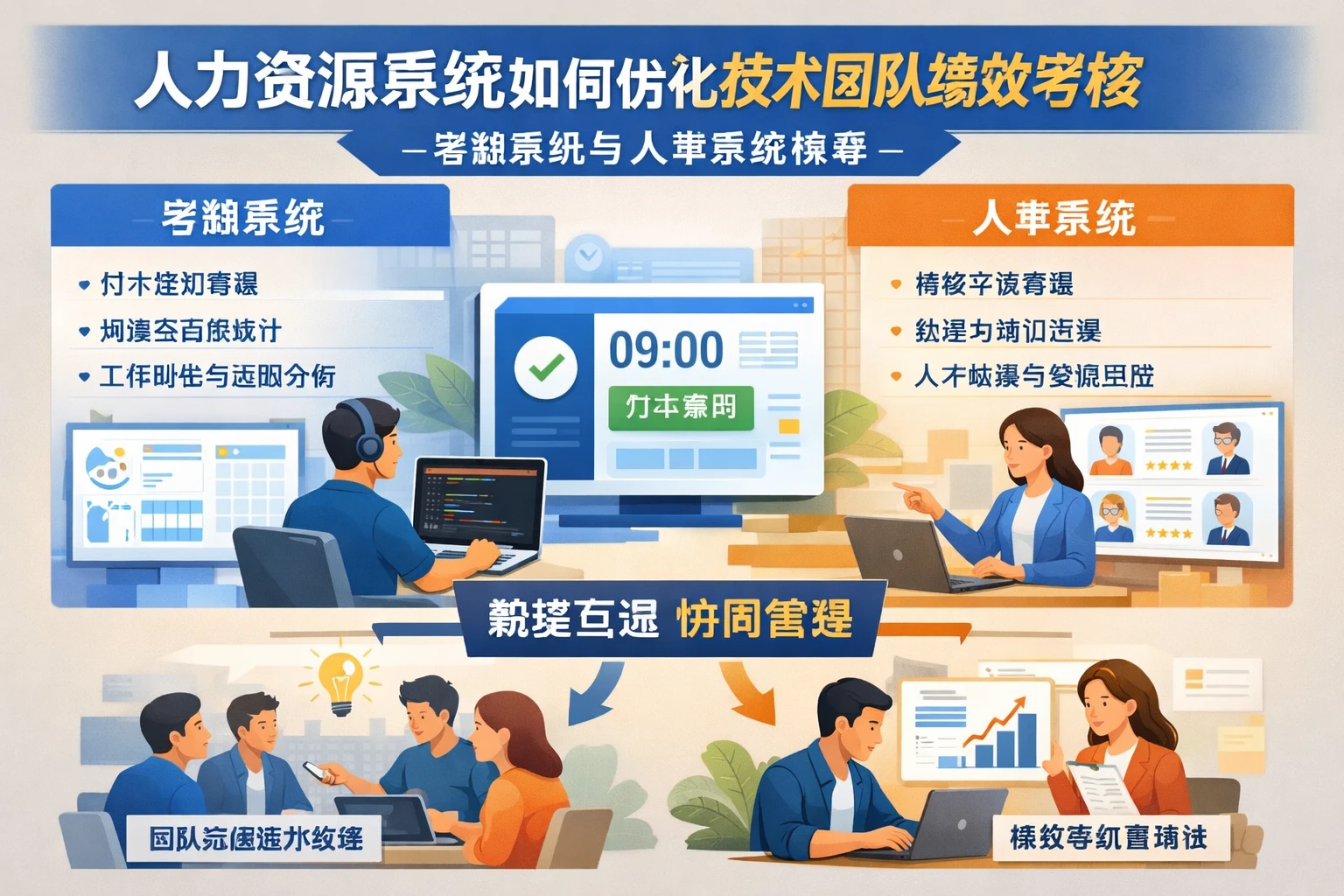 人力资源系统如何优化技术团队绩效考核：考勤系统与人事系统推荐