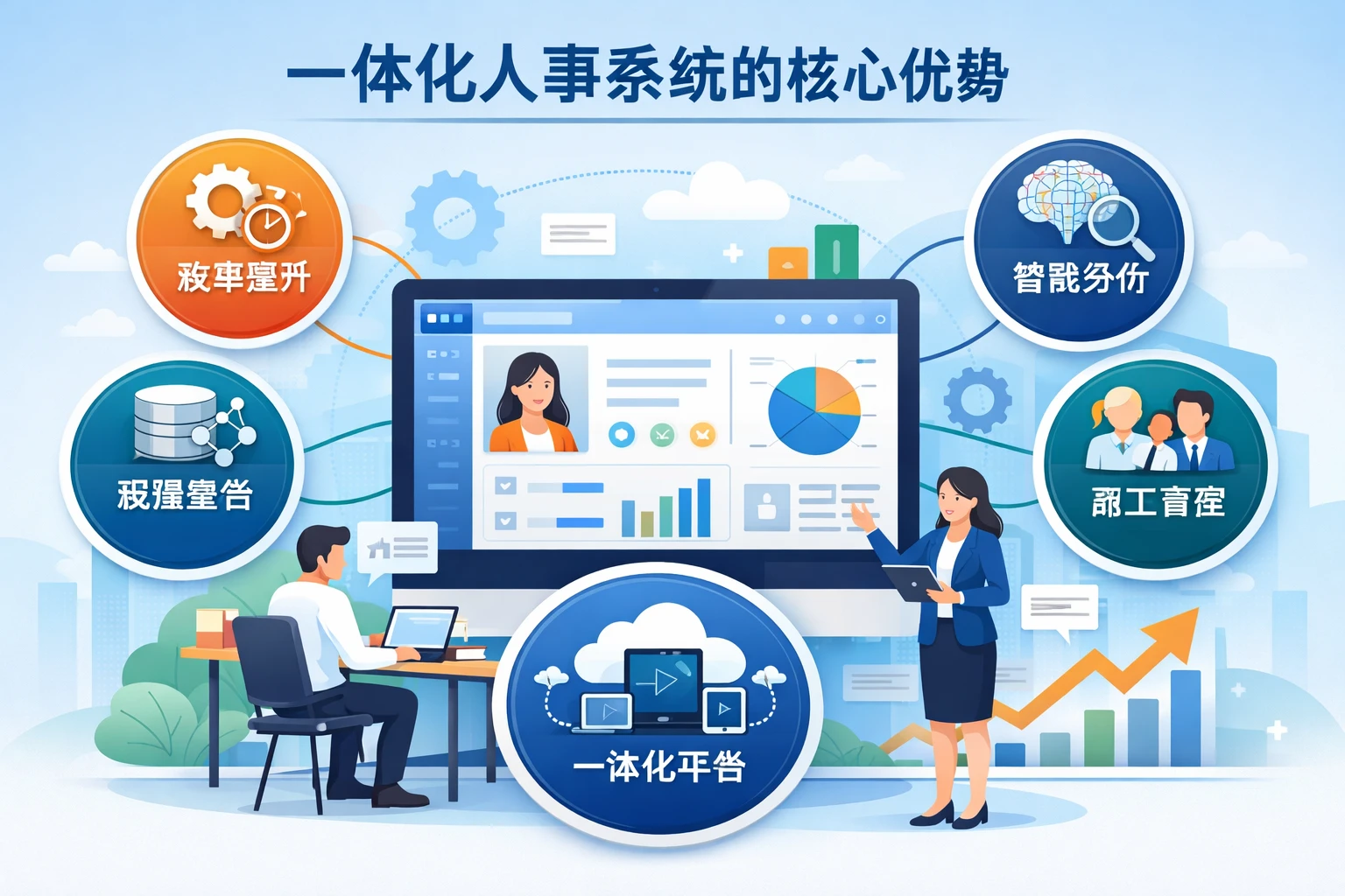 一体化人事系统的核心优势
