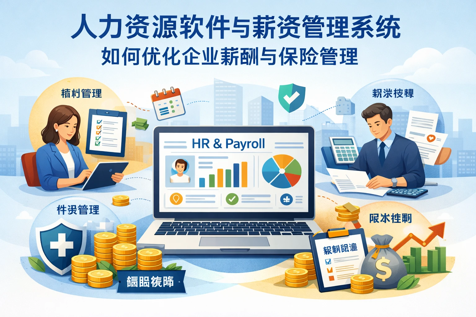 人力资源软件与薪资管理系统如何优化企业薪酬与保险管理