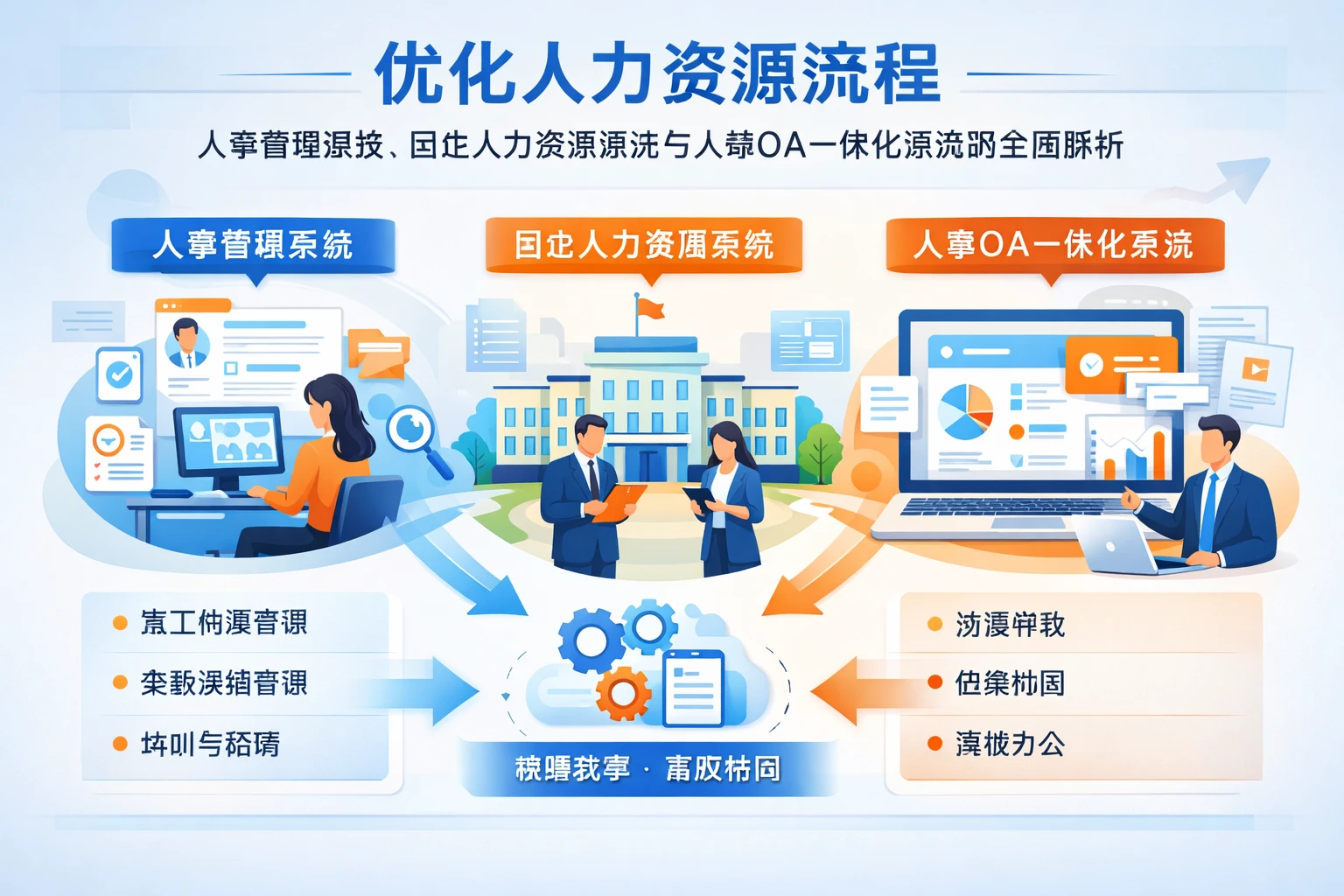 优化人力资源流程:人事管理系统、国企人力资源系统与人事OA一体化系统的全面解析