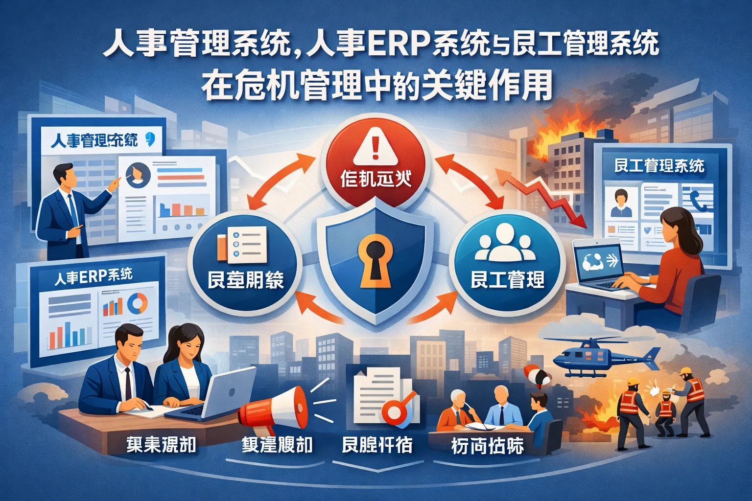 人事管理系统、人事ERP系统与员工管理系统在危机管理中的关键作用