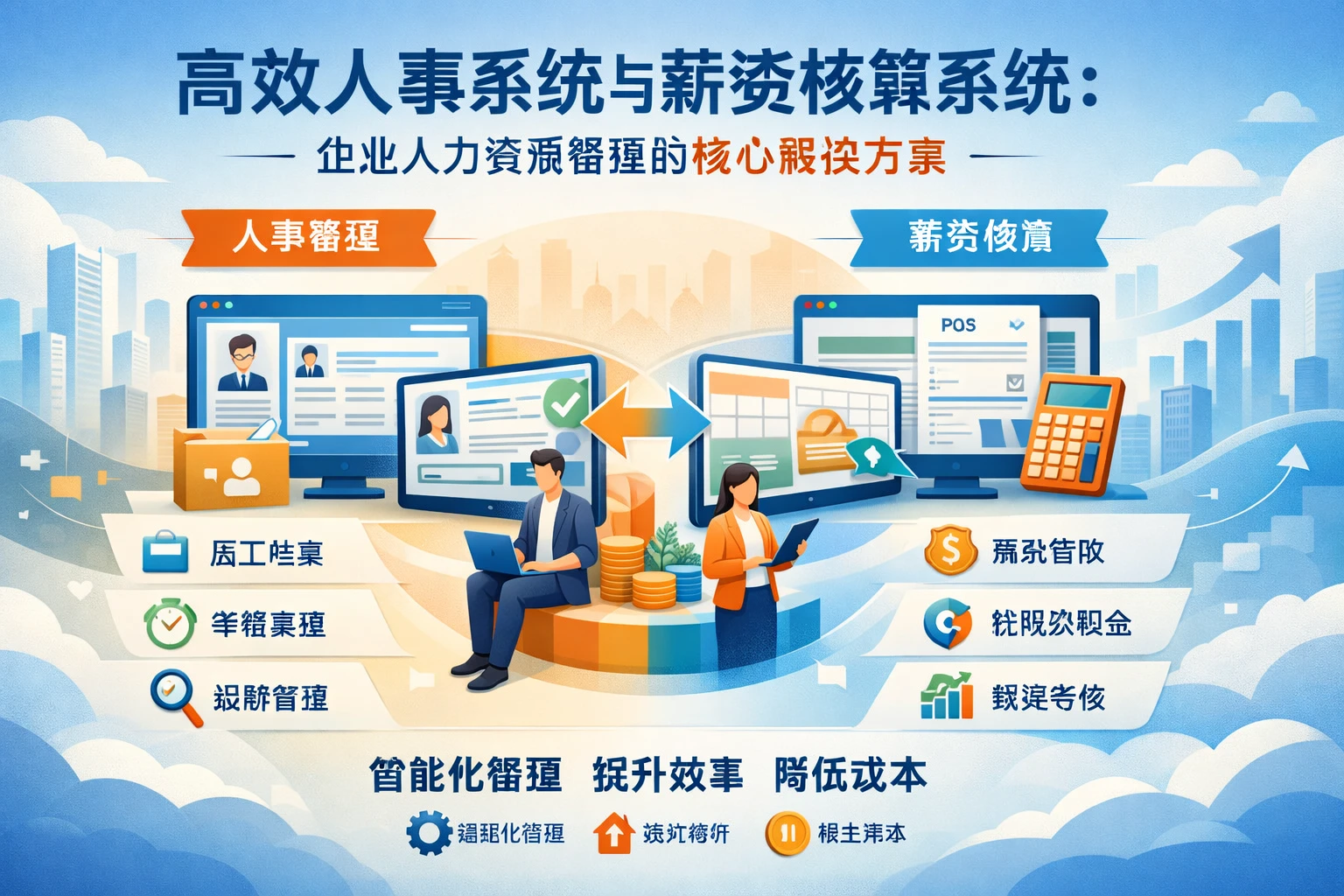 高效人事系统与薪资核算系统：企业人力资源管理的核心解决方案