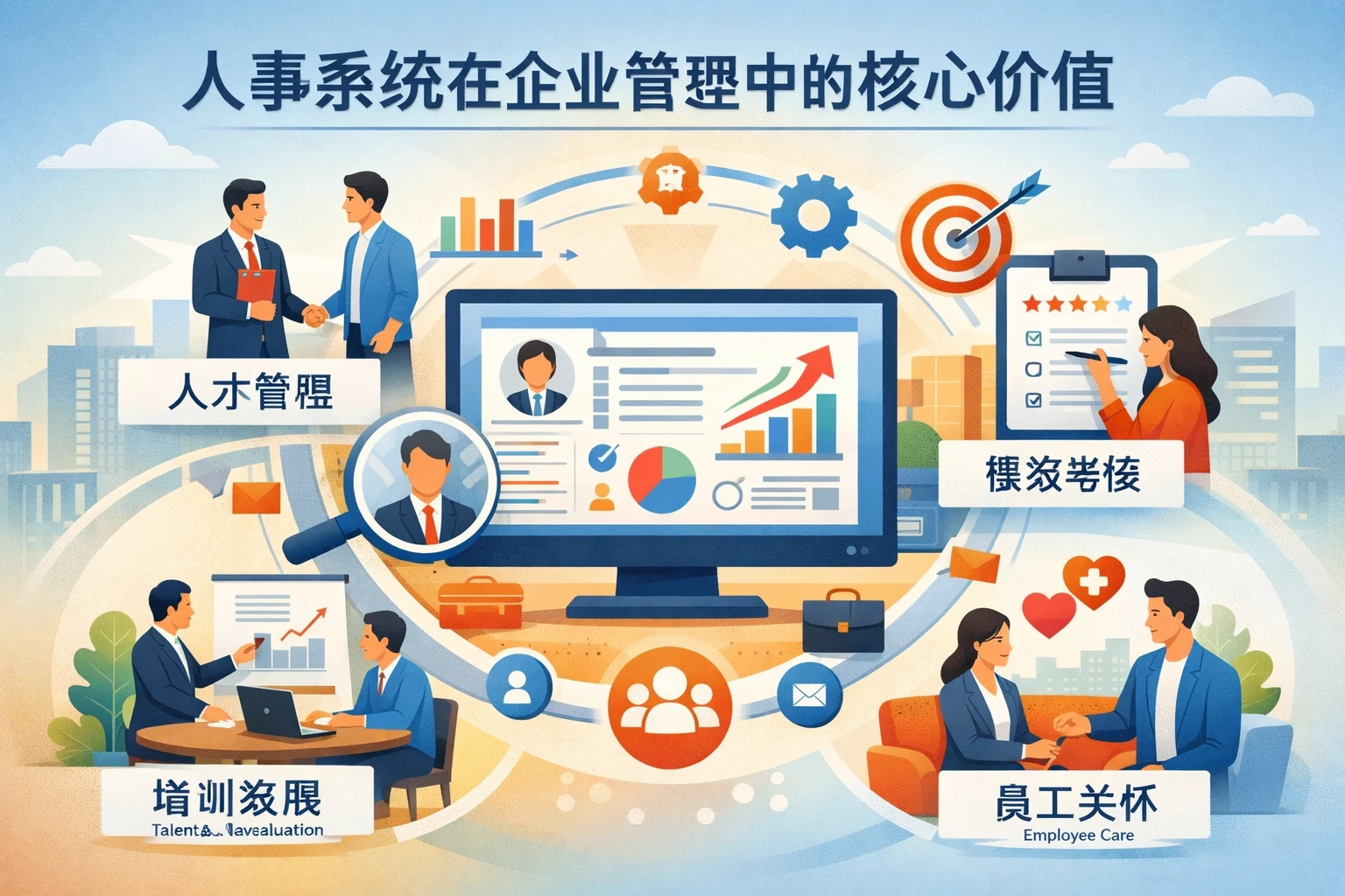 人事系统在企业管理中的核心价值
