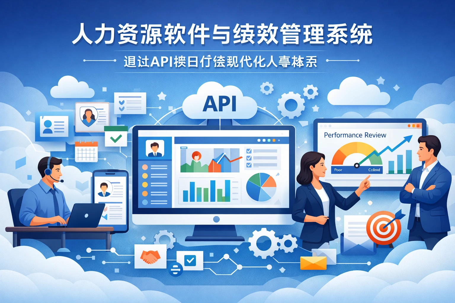 人力资源软件与绩效管理系统:通过API接口打造现代化人事体系