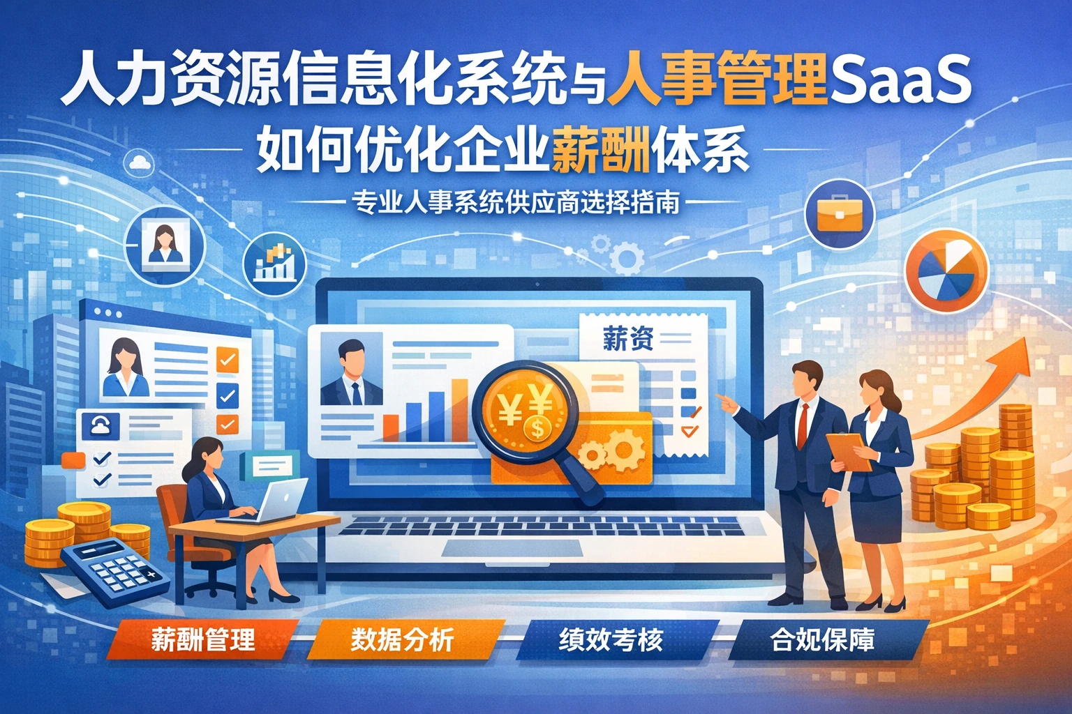 人力资源信息化系统与人事管理SaaS如何优化企业薪酬体系——专业人事系统供应商选择指南