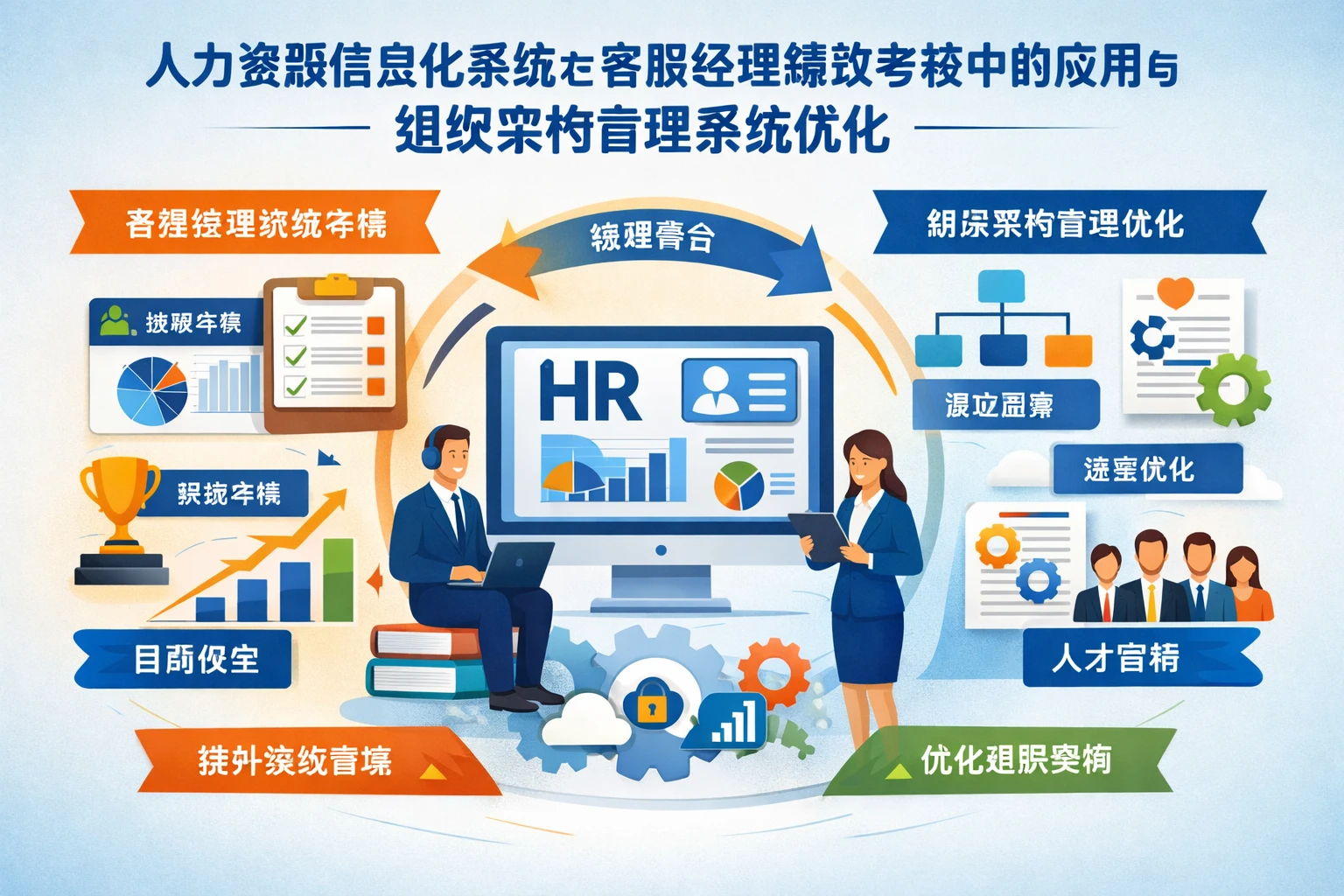 人力资源信息化系统在客服经理绩效考核中的应用与组织架构管理系统优化