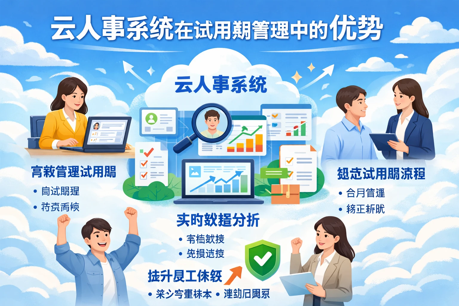 云人事系统在试用期管理中的优势