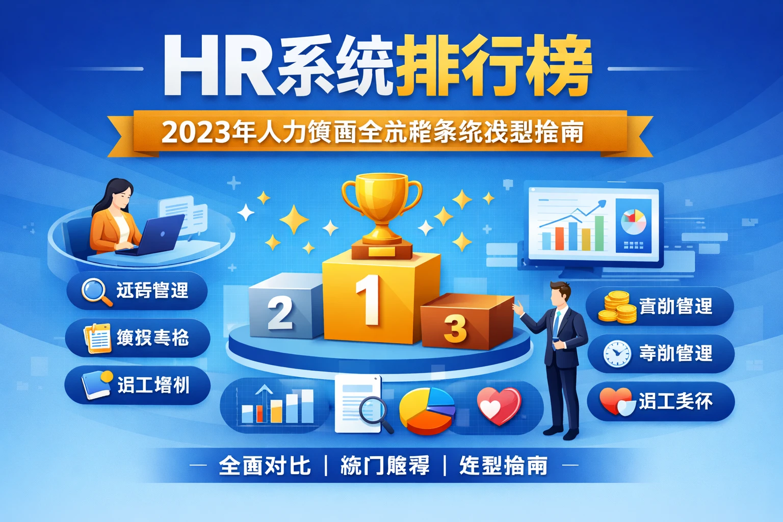 HR系统排行榜：2023年人力资源全流程系统选型指南