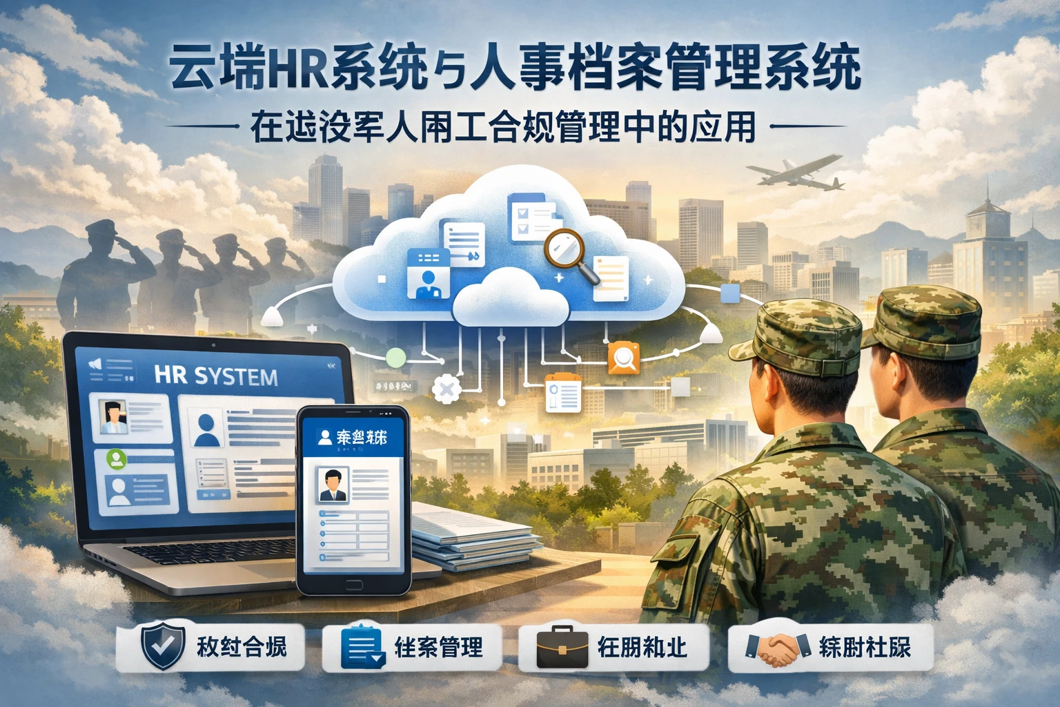 云端HR系统与人事档案管理系统在退役军人用工合规管理中的应用