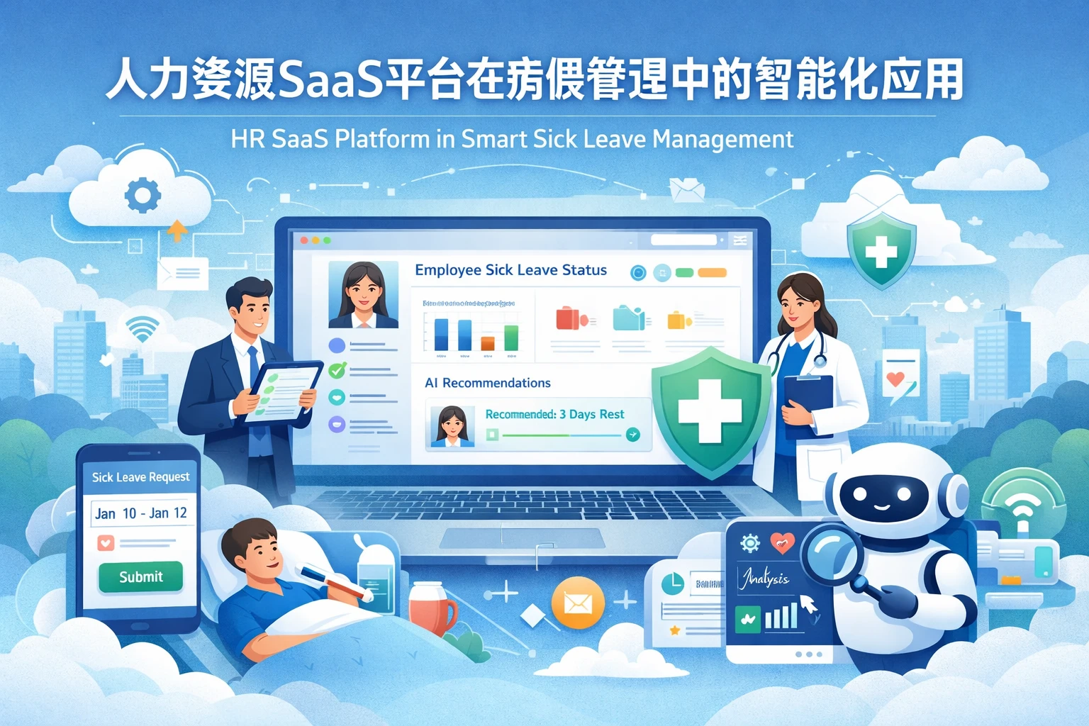 人力资源SaaS平台在病假管理中的智能化应用