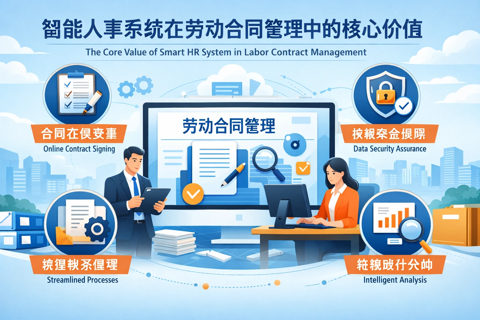 智能人事系统在劳动合同管理中的核心价值