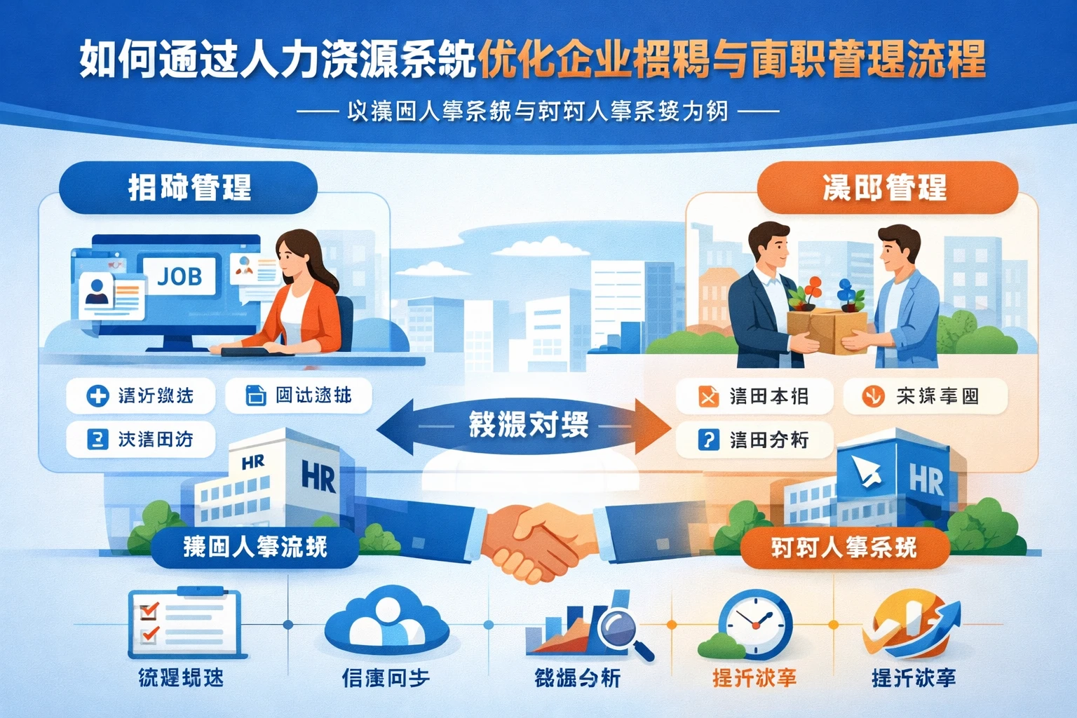 如何通过人力资源系统优化企业招聘与离职管理流程——以集团人事系统与钉钉人事系统为例