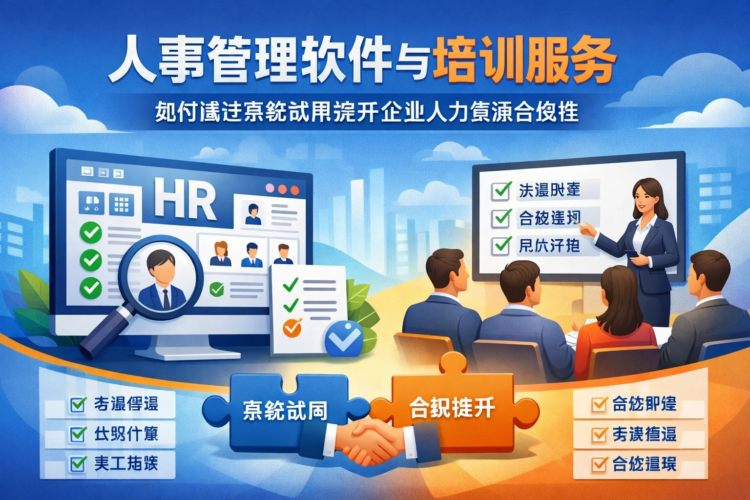 人事管理软件与培训服务：如何通过系统试用提升企业人力资源合规性
