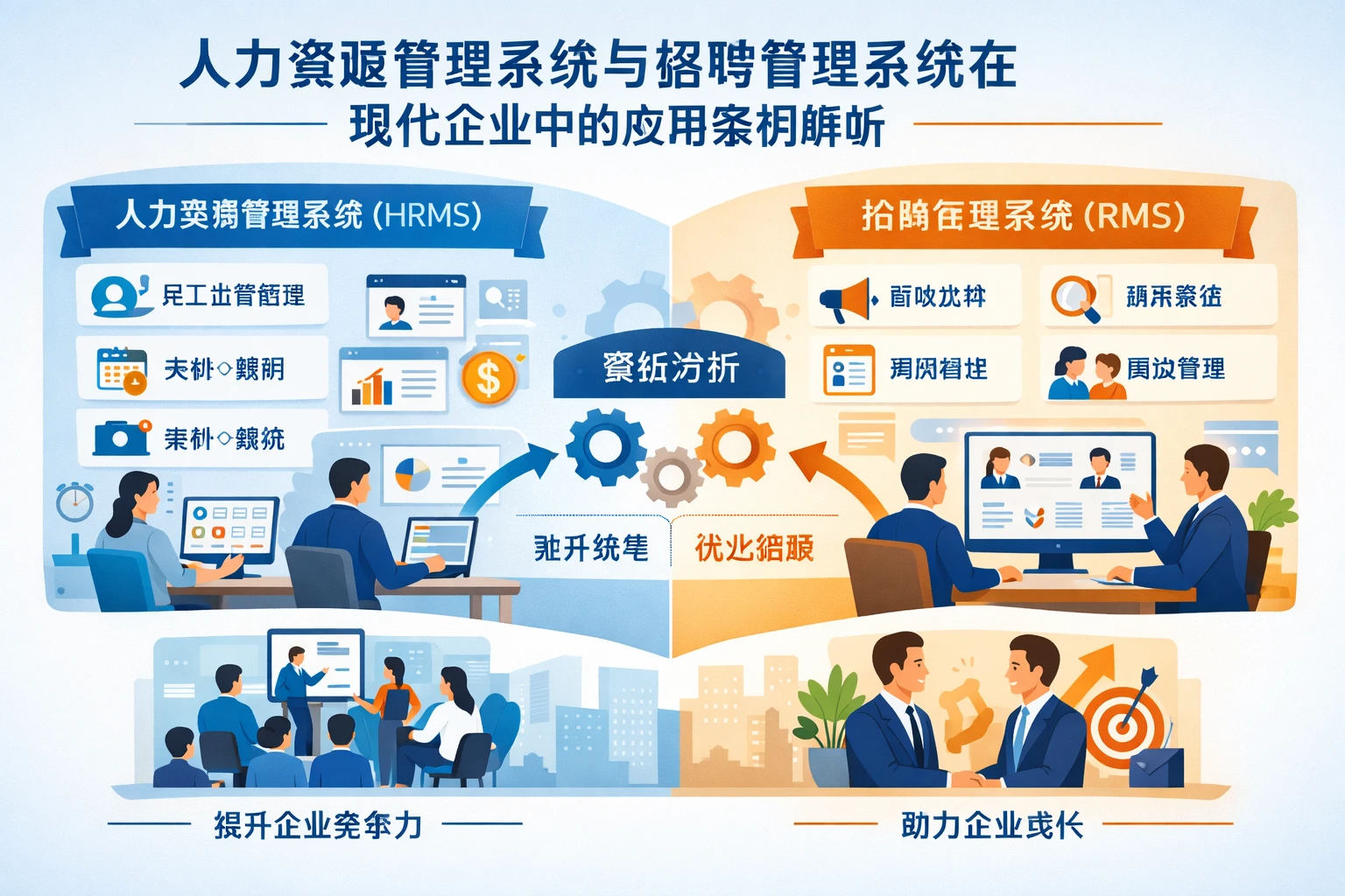 人力资源管理系统与招聘管理系统在现代企业中的应用案例解析