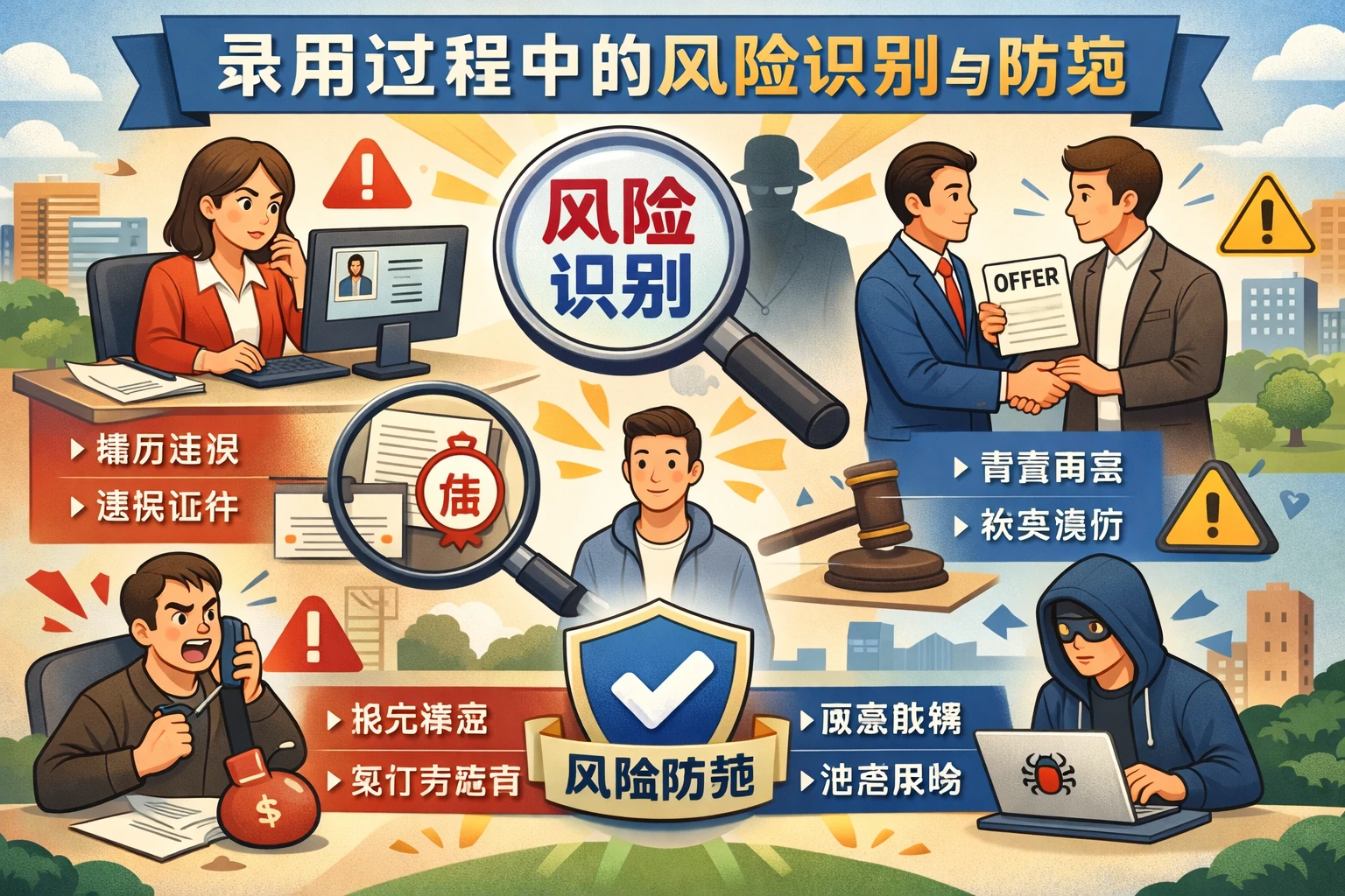 录用过程中的风险识别与防范