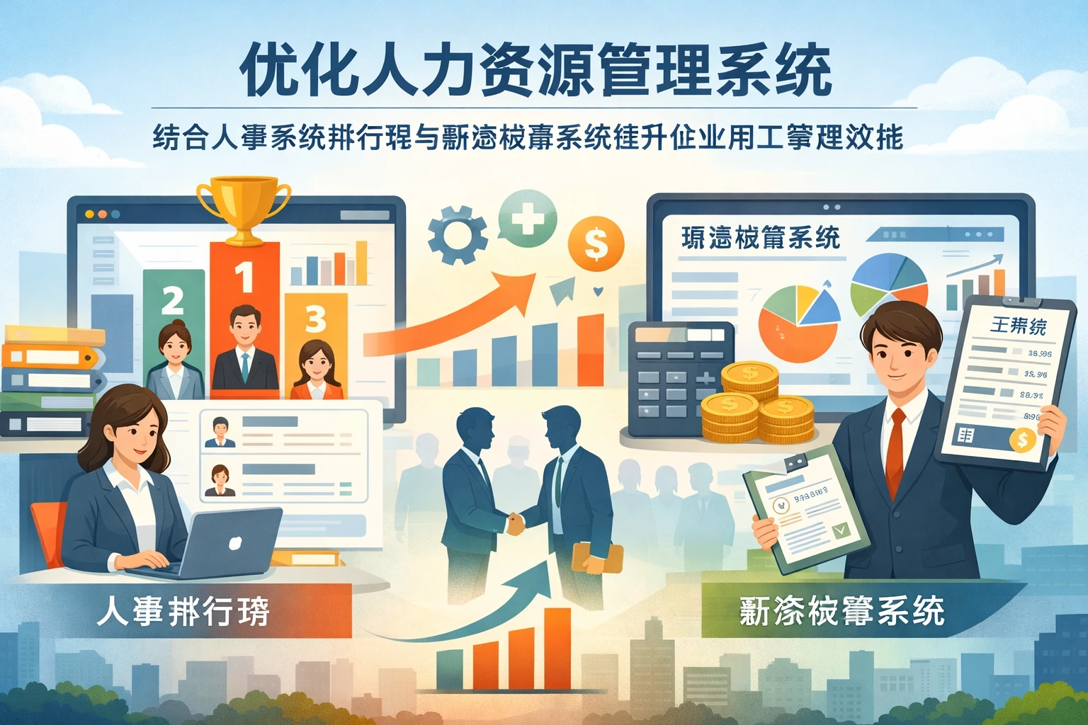 优化人力资源管理系统：结合人事系统排行榜与薪资核算系统提升企业用工管理效能