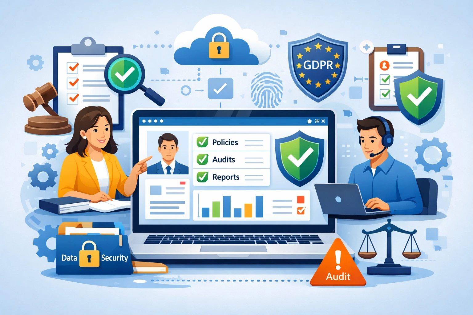 现代人事管理软件的合规性保障机制