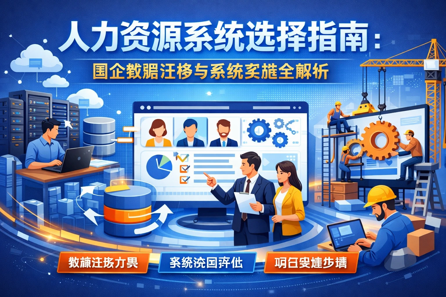 人力资源系统选择指南：国企数据迁移与系统实施全解析