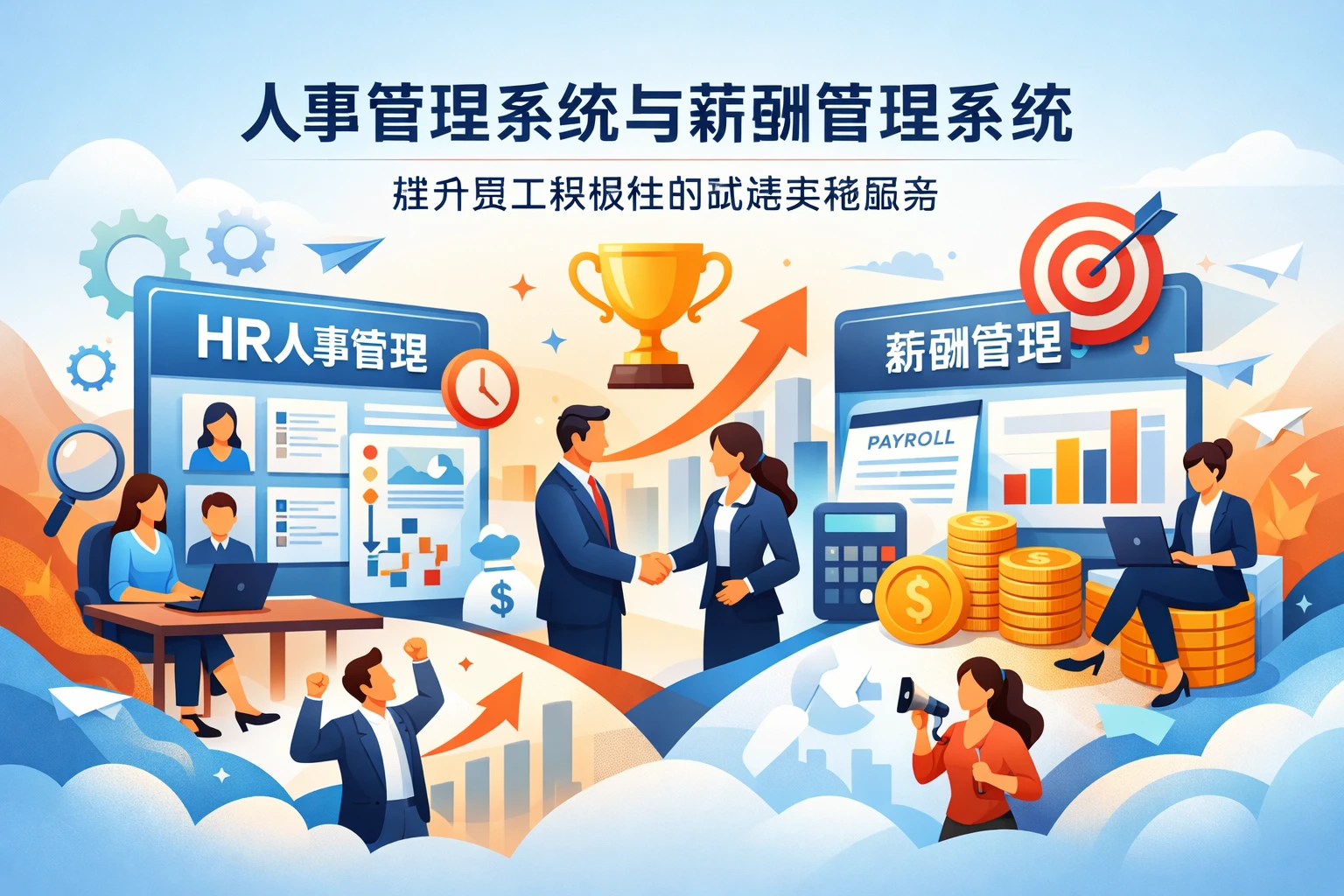 人事管理系统与薪酬管理系统：提升员工积极性的战略实施服务