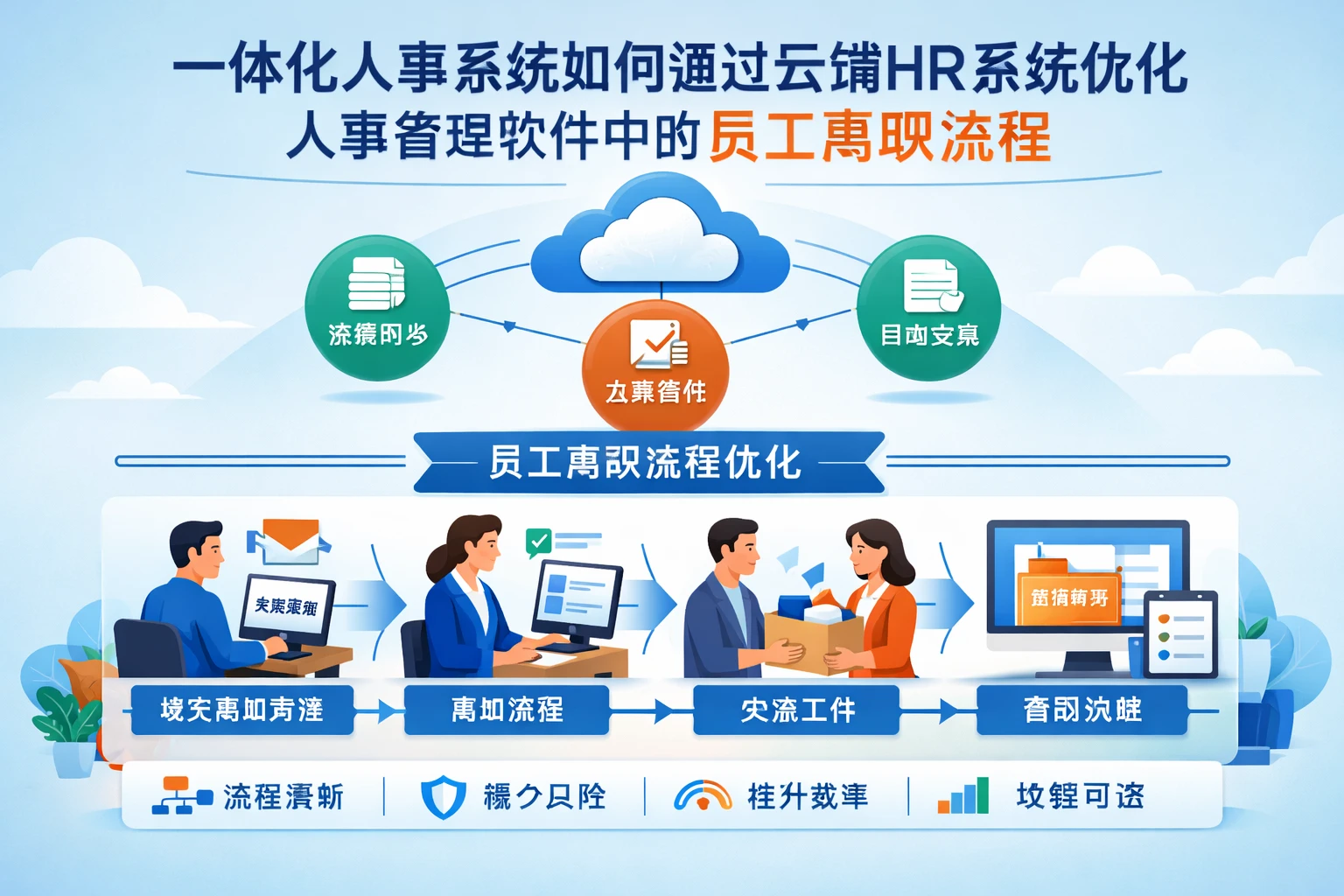 一体化人事系统如何通过云端HR系统优化人事管理软件中的员工离职流程
