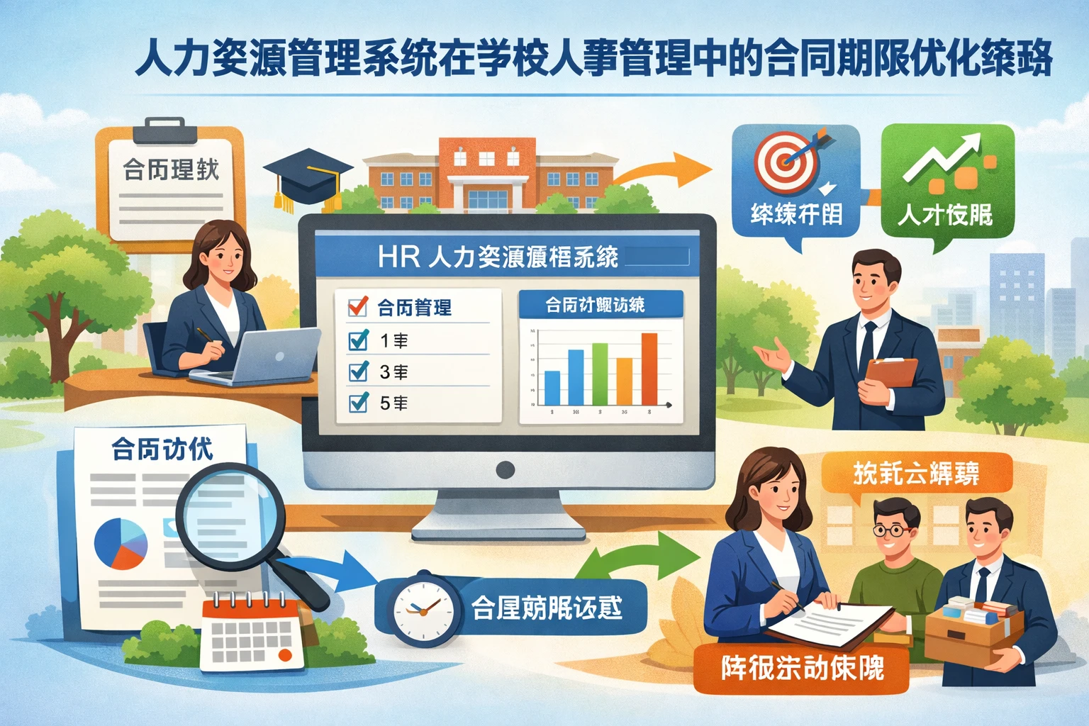 人力资源管理系统在学校人事管理中的合同期限优化策略