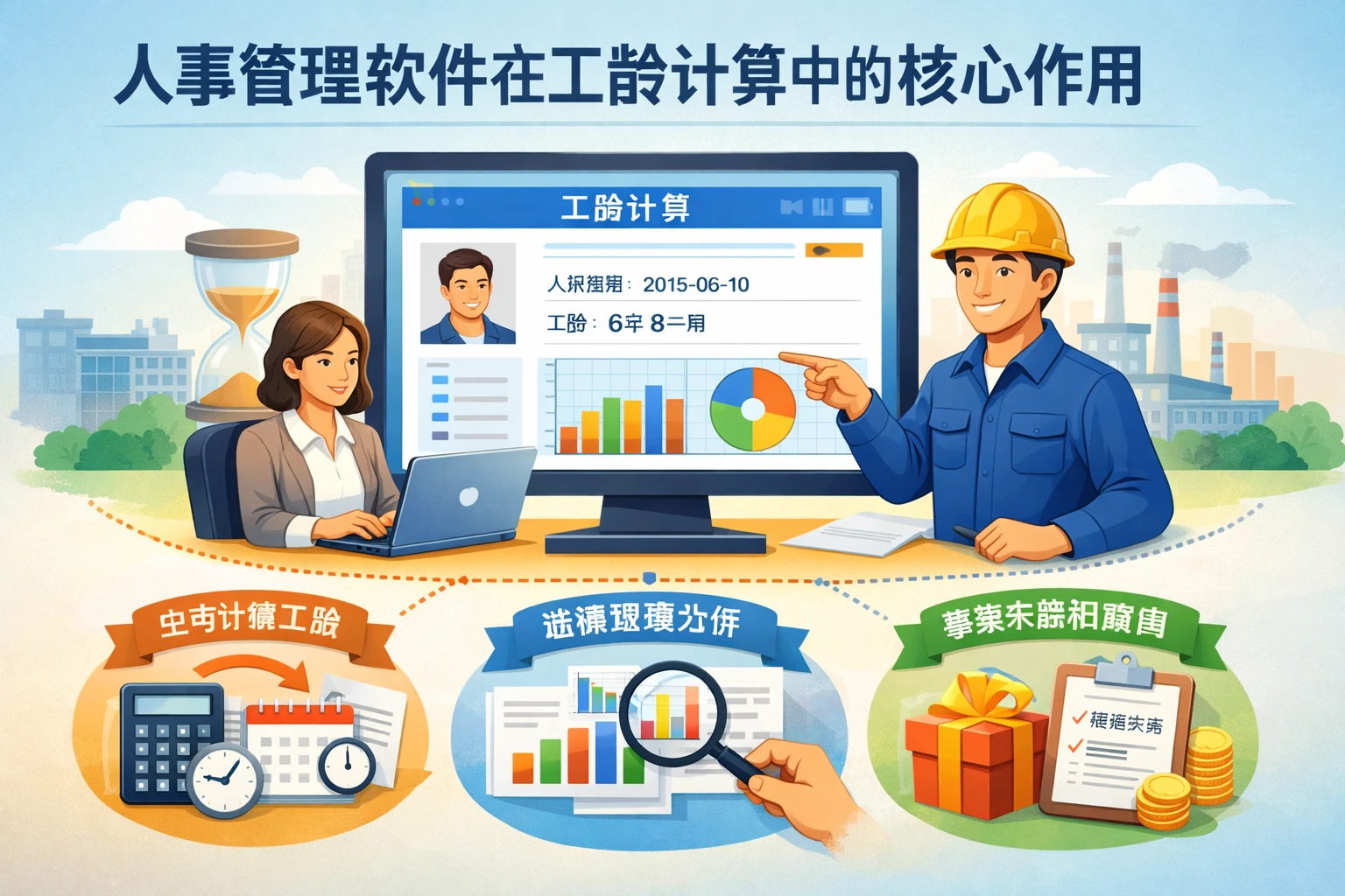 人事管理软件在工龄计算中的核心作用