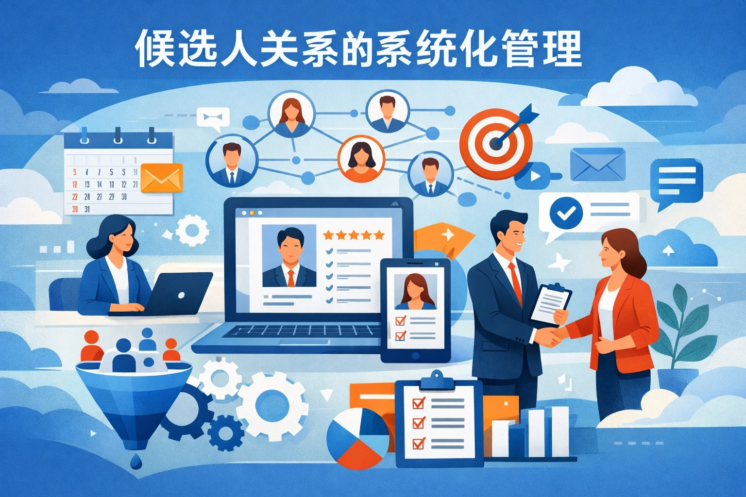 候选人关系的系统化管理