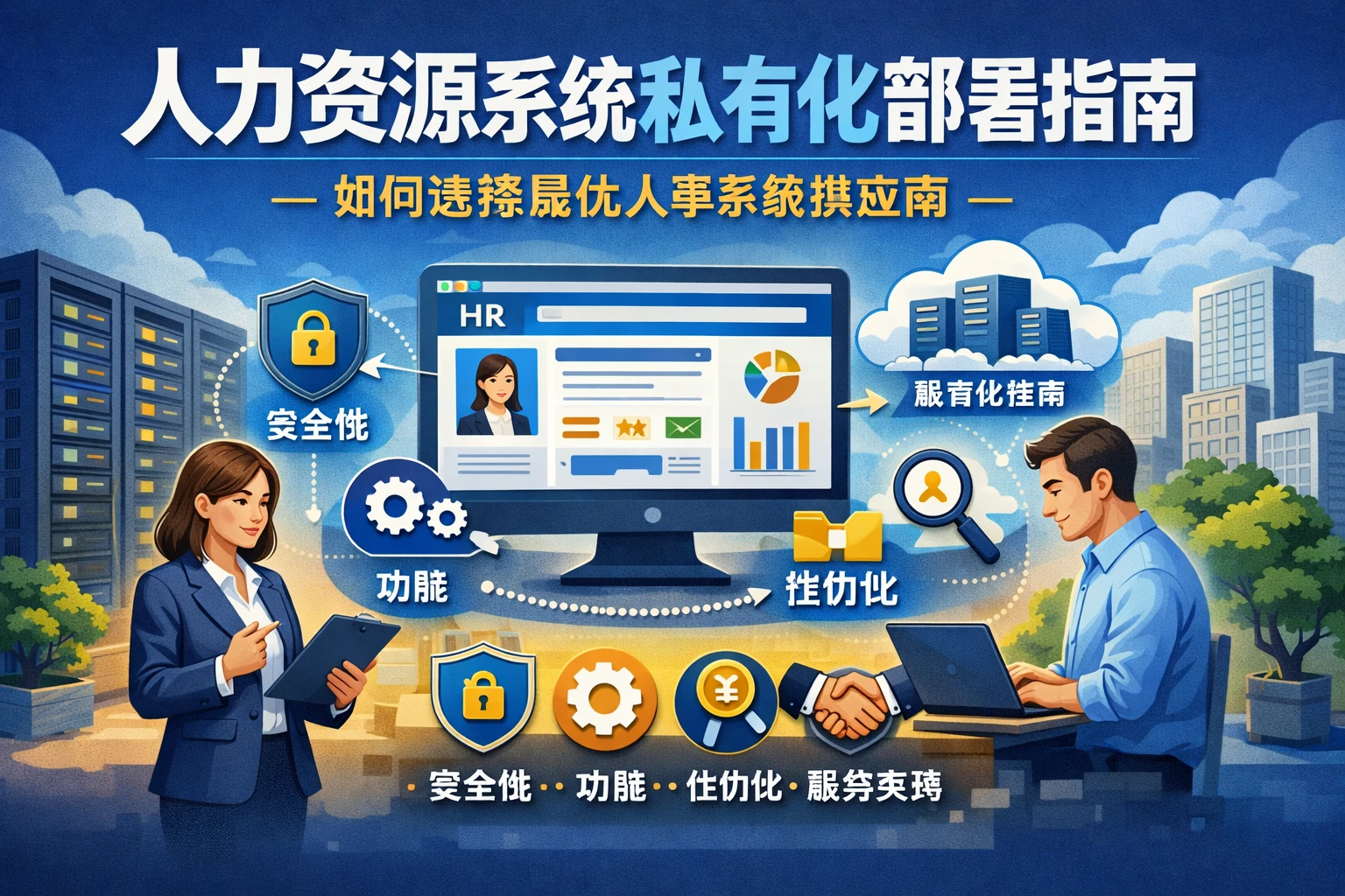 人力资源系统私有化部署指南：如何选择最优人事系统供应商