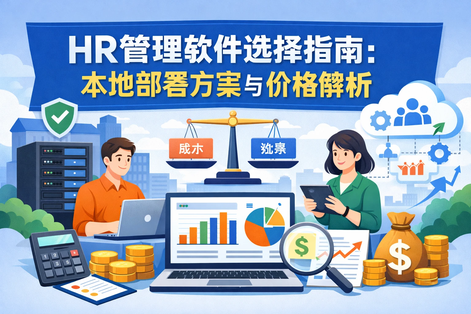 HR管理软件选择指南：本地部署方案与价格解析