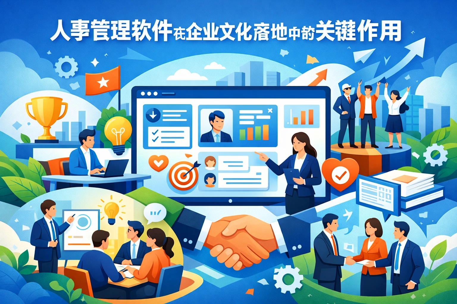 人事管理软件在企业文化落地中的关键作用